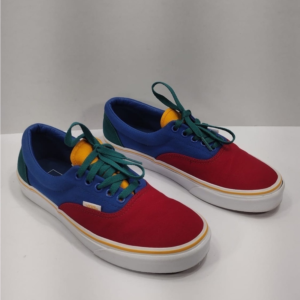 Vans Colorful Kids Sneakers size 7.5 men 9 women pre owned Exellent condition - Picture 3 of 10